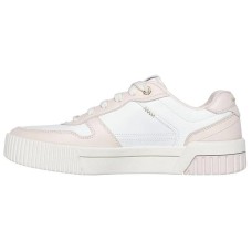 Skechers Court Classics Breathable Low-Top Casual Shoes Women's Pink White Розовый Белый, 37