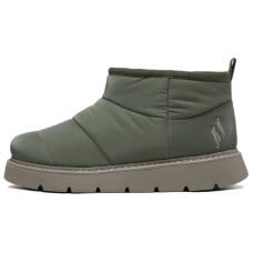 Skechers Modern Comfort Warm Wear-Resistant Slip-Resistant Short Snow Boots Women's Olive Green Зеленый, 35.5