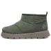 Skechers Modern Comfort Warm Wear-Resistant Slip-Resistant Short Snow Boots Women's Olive Green Зеленый, 35.5