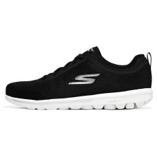 Skechers Go Walk Classic Lace Up 'Black White' 42.5