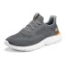 Skechers Ingram Cushioning Anti Slip And Wear Resistant Rebound Low Top Casual Shoes Men's Charcoal Gray 42.5