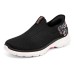 Skechers Go Walk 6 Slip In 'Black Pink' Women's 35