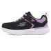 Skechers Kids Go Run 400 V2 Low Top Kids' Running Shoes Black Purple Teenagers 27.5
