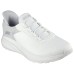 Skechers Slip Ins Slip-Resistant Lightweight Wear-Resistant Low-Top Running Shoes Men's White Gray White gray, 44