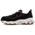 Skechers D'Lites Low Top Daddy Shoes Black Women's 35