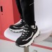 Skechers I Conik Slip Resistant Cushioning Abrasion Resistant Low Top Kids Lifestyle Shoes Black White Teenagers 37