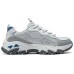 Skechers Cushioned Wear-Resistant Breathable Low-Top Casual Shoes Women's Gray White Серый Белый, 37.5