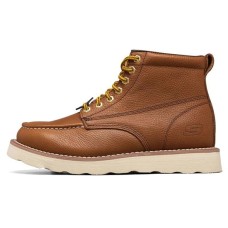 Skechers Ankle Boots Men Red/Brown 42