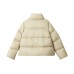 Skechers Down Jacket Women's Beige Brown Beige Brown/01GA, 2XL