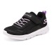 Skechers Girls Slip Resistant Cushioning Abrasion Resistant Low Top Kids' Running Shoes Black Teenagers Черный, 28.5