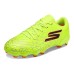 Skechers Kids GO SOCCER KIDS Anti-Slip Wear-Resistant Low-Top Kids' Soccer Shoes Yellow Black Kids' Yellow Black, 34