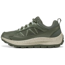 Skechers OUTDOOR Cushioned Slip-Resistant Low-Top Casual Running Shoes Men's Olive Green Зеленый, 41