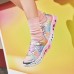 Skechers Flutter Heart Lights Anti-Slip Wear-Resistant Low-Top Kids Lifestyle Shoes Pink Kids' Розовый, 33.5