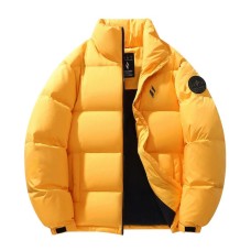 Skechers Yazhuan Series Down Jacket Unisex Evergreen Zinc yellow, XS