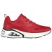 Skechers Uno Cushioning Slip Resistant Low Top Hiking Shoes Men's Red Красный, 41