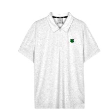 Skechers Colorful Polo Shirt Men's Greige Greige-02F0, M