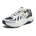 Skechers Sport Durable Breathable Low-Top Casual Running Shoes Men's White Blue White blue, 44