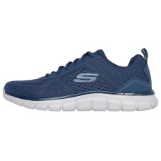 Skechers Skechers Track Breathable And Wear-resistant Low-Top Casual Shoes Men's Blue Синий, 39.5