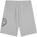 Skechers Colorful Casual Shorts Men's Medium Heather Gray Серый, XL