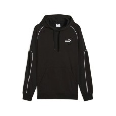 Puma Sport Pullover Hoodie Mens Black Casual Athletic Outerwear 68461901 S