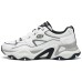 Skechers D'LITES 5.0 Anti-Slip Wear-Resistant Low-Top Chunky Sneakers Men's Gray White Серый Белый, 39.5