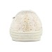 Skechers Wide Fit Anti-Slip Wear-Resistant Low-Top Canvas Shoes Women's Ivory 35.5