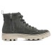 Skechers Roadies Abrasion Resistant Coverage High Top Canvas Shoes Women's Charcoal Gray 36.5