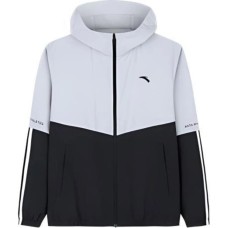 Anta Variety Training Collection Trench Coat Men's Microchip Gray/Basic Black Chip Gray/Basic Black, 3XL