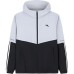 Anta Variety Training Collection Trench Coat Men's Microchip Gray/Basic Black Chip Gray/Basic Black, 3XL