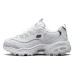 Skechers D'LITES 1.0 Low-Top Chunky Sneakers Women's White Black Черно-белый, 36.5