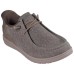 Skechers Melson Anti Slip Wear Resistant Low Top Casual Shoes Men's Brown Коричневый, 43