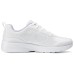 Skechers Cushioned Wear-Resistant Breathable Low-Top Casual Running Shoes Women's White White/Lavender, 39
