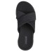 Skechers Slip Resistant Abrasion Resistant Slide Slippers Women's Black Черный, 37