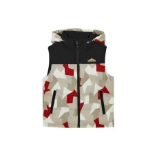 Skechers Stroll Vest Irregular Shape Camouflage Red Gemstone Teenagers Irregular Shape Camouflage Red Gemstone/03HP, 130