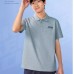 Skechers Polo Shirt Men's Medium Heather Gray Medium Heather Gray 004F, XL