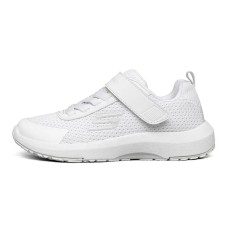 Skechers Dynamic Tread Low-Top Kids' Running Shoes White Teenagers 36