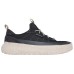 Skechers Anti Slip Wear Resistant Low Top Running Shoes Men's Black Gray White Черный, 41