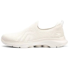 Skechers WOMEN'S GO WALK Cushioning Wear-Resistant Breathable Lightweight Rebound Low-Top Casual Shoes Women's Ivory Бежевый, 38