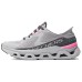 Skechers Cushioned Slip-Resistant Low-Top Casual Running Shoes Women's Gray Pink Серый/Розовый, 37.5