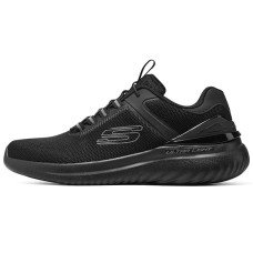 Skechers BOUNDER 2.0 Cushioning Low-Top Casual Shoes Men's Black Черный, 43