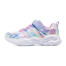 Skechers Unicorn Storm Slip-Resistant Breathable Kids Lifestyle Shoes Purple Green Teenagers Фиолетовый, 33