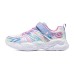 Skechers Unicorn Storm Slip-Resistant Breathable Kids Lifestyle Shoes Purple Green Teenagers Фиолетовый, 33