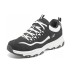 Skechers I Conik Oreo Cushioning Slip Resistant And Abrasion Resistant Low Top Chunky Sneakers Men's Black White 41