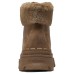 Skechers Modern Comfort Warm Wear-Resistant Slip-Resistant Short Snow Boots Women's Chestnut Коричневый, 36