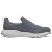 Skechers GO WALK Ma Cushioning Anti-Slip And Wear-Resistant Low-Top Casual Shoes Men's Charcoal Gray 41