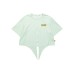 Skechers Drop Shoulder Sleeve T Shirt Women's Lily Green Lily Green, S