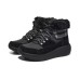 Skechers Warm Cushioning Short Snow Boots Women's Black Черный, 36
