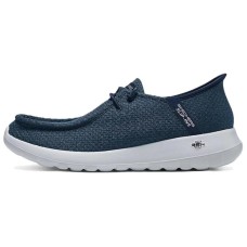 Skechers MEN'S GO WALK Wear-Resistant Low-Top Casual Shoes Men's Blue Синий, 42.5