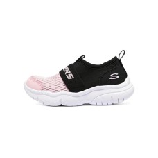 Skechers Wear-Resistant Low-Top Toddler Shoes Black Pink Infant And Toddler Black Pink, 22
