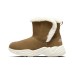 Skechers Anti-Slip Wear-Resistant Crew Kids' Boots Umber Teenagers Коричневый, 32